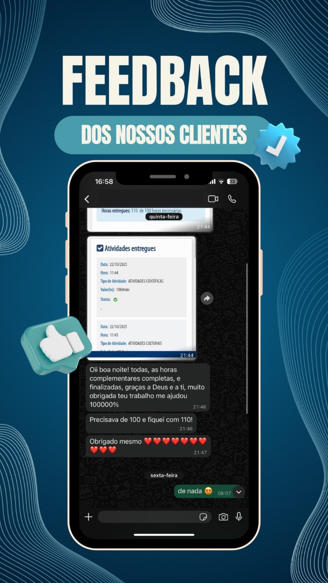 Feedback de cliente 3