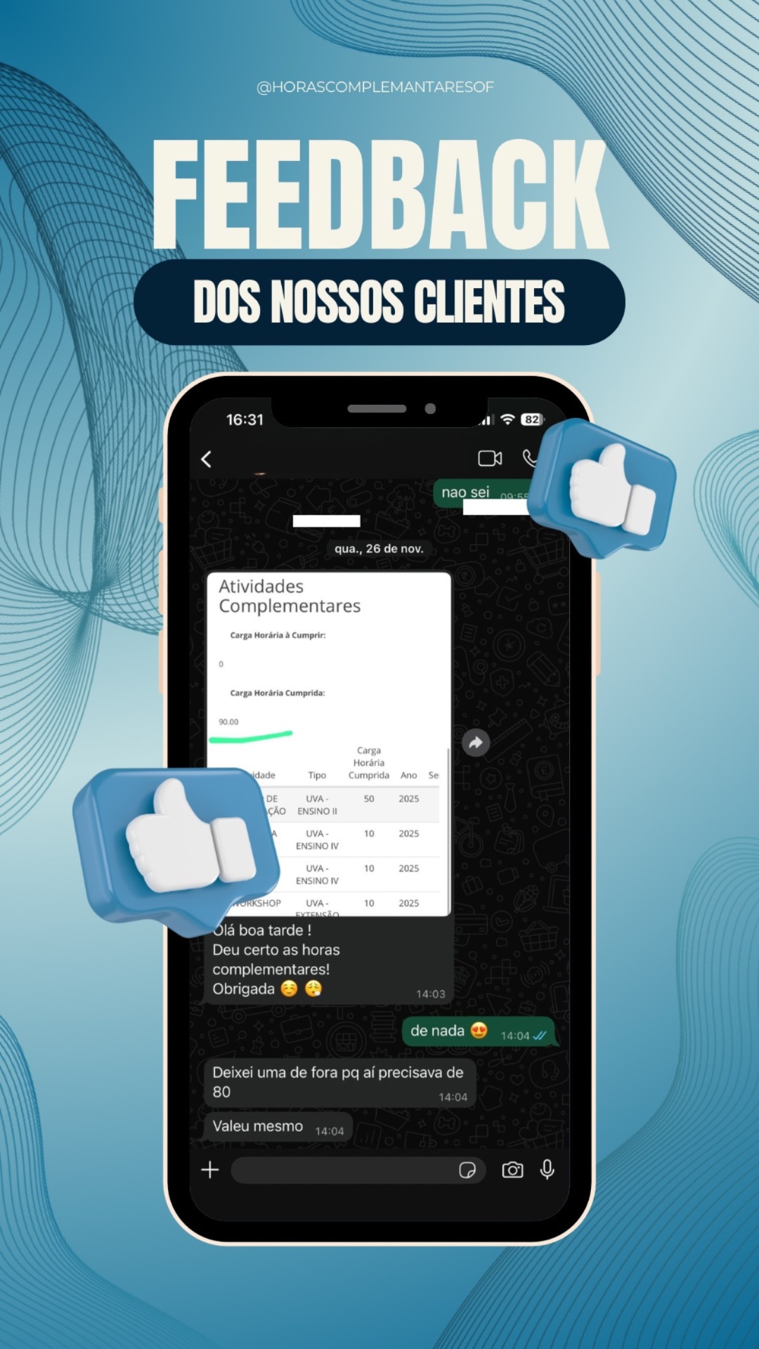 Feedback de cliente 9