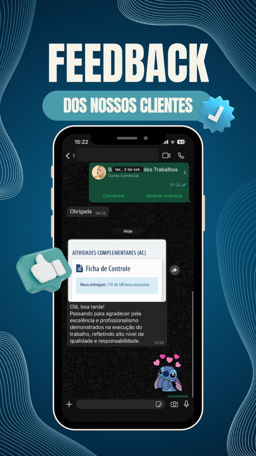 Feedback de cliente 15